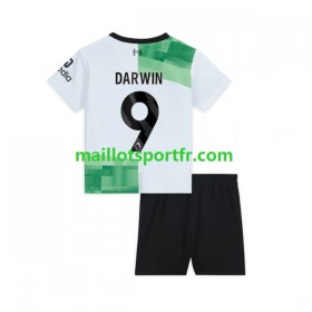 Maillot de Foot Liverpool Darwin Nunez 9 Enfant Exterieur 2023/24